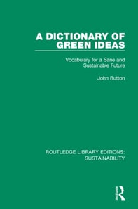 Dictionary of Green Ideas