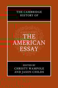 Cambridge History of the American Essay