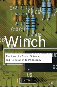 Idea of a Social Science and Its Relation to Philosophy