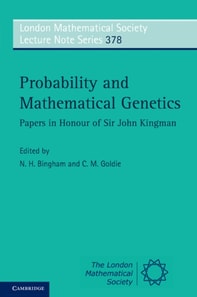 Probability and Mathematical Genetics