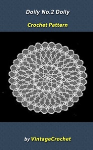 Doily No.2 Vintage Crochet Pattern