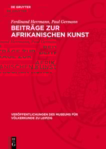Beiträge zur afrikanischen Kunst