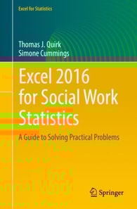 Excel 2016 for Social Work Statistics