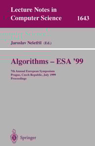 Algorithms - ESA'99