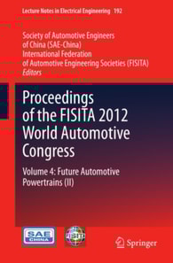 Proceedings of the FISITA 2012 World Automotive Congress