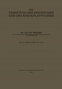 Die Verhütung des Knickfusses und des Knickplattfusses