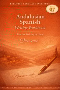 Andalusian Spanish Writing Workbook