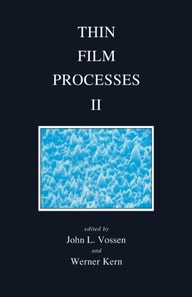 Thin Film Processes II