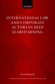 International Law and Corporate Actors in Deep Seabed Mining