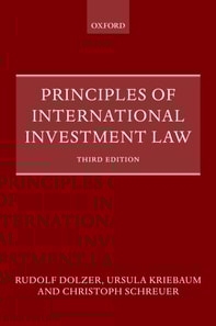 Principles of International Investment Law