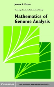 Mathematics of Genome Analysis