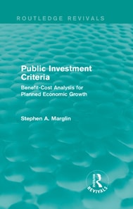 Public Investment Criteria (Routledge Revivals)