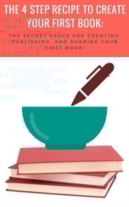 4-Step Recipe to Create Your First Book