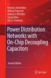 Power Distribution Networks with On-Chip Decoupling Capacitors