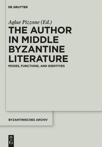 Author in Middle Byzantine Literature