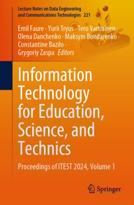 Information Technology for Education, Science, and Technics