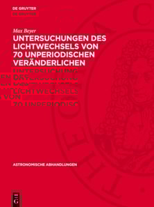 Untersuchungen des Lichtwechsels von 70 unperiodischen Veränderlichen