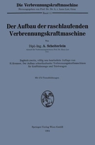 Der Aufbau der raschlaufenden Verbrennungskraftmaschine
