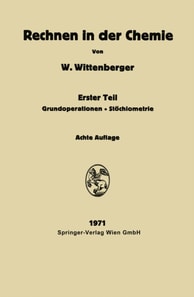 Rechnen in der Chemie