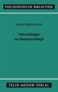 Untersuchungen zur Sinnespsychologie