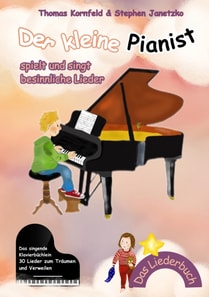 Der kleine Pianist spielt und singt besinnliche Lieder