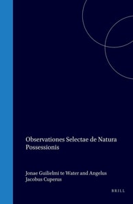 Observationes selectae de natura possessionis