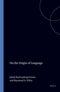 On the origin of language