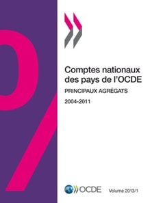 Comptes nationaux des pays de l'OCDE, Volume 2013 Numero 1 Principaux agregats