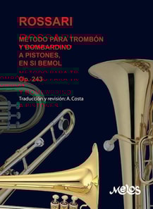 Método para trombón y bombardino a pistones en si bemol