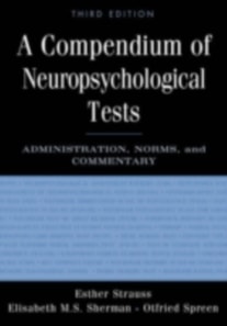 Compendium of Neuropsychological Tests