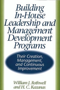 Building In-House Leadership and Management Development Programs