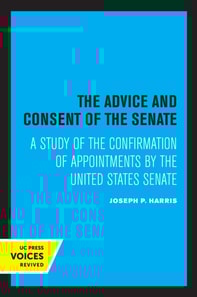 Advice and Consent of the Senate