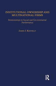 Institutional Ownership and Multinational Firms