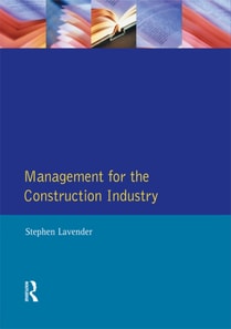 Management for the Construction Industry