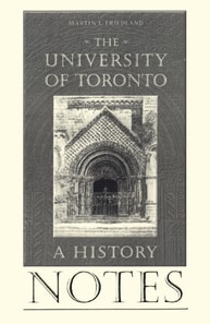 Notes to the University of Toronto