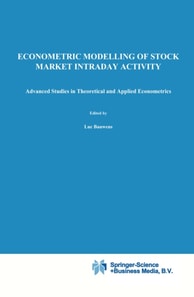 Econometric Modelling of Stock Market Intraday Activity