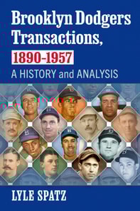 Brooklyn Dodgers Transactions, 1890-1957