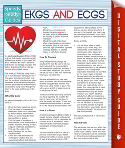 EKGS and ECGS (Speedy Study Guides)