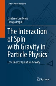 Interaction of Spin with Gravity in Particle Physics