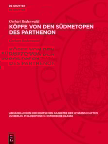 Köpfe von den Südmetopen des Parthenon