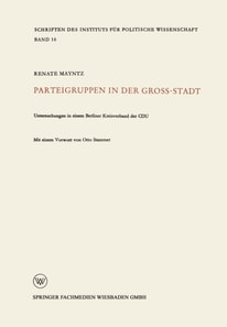 Parteigruppen in der Großstadt