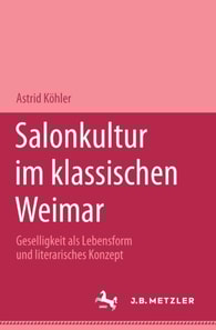 Salonkultur im klassischen Weimar