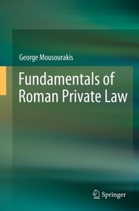 Fundamentals of Roman Private Law