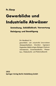 Die Gewerblichen und Industriellen Abwässer