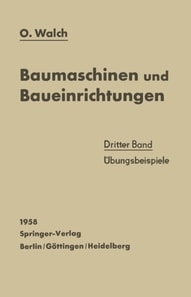 Baumaschinen und Baueinrichtungen