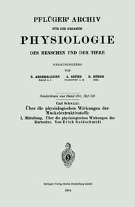 Über die physiologischen Wirkungen der Muskelextraktivstoffe