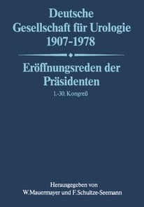 Deutsche Gesellschaft für Urologie 1907–1978