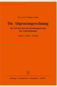 Die Abgrenzungsrechnung