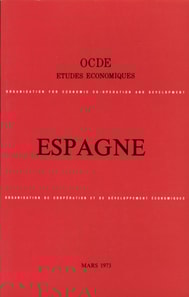 Etudes economiques de l'OCDE : Espagne 1973