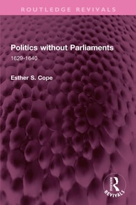 Politics without Parliaments
